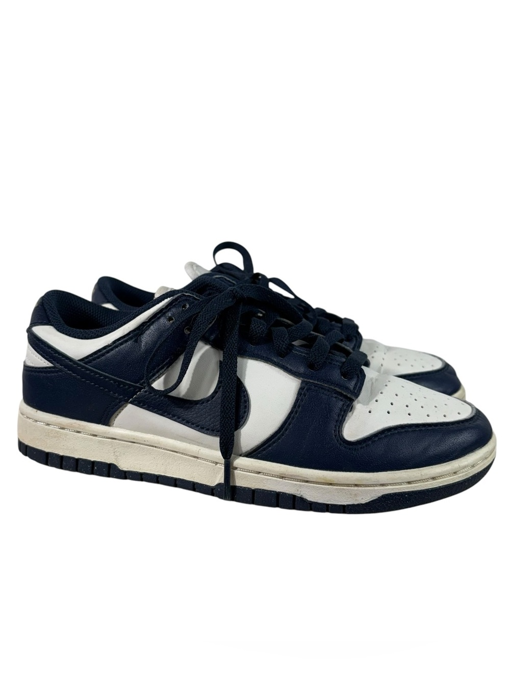 Nike Dunks Women's 'Obsidian' Navy Blue White Low Top Sneakers FZ6770 Streetwear